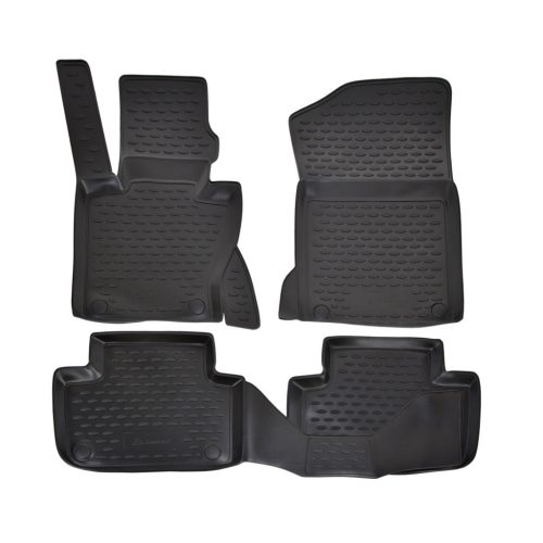 EgriAuto Prémiové 3D gumové autokoberce s upevněním Bmw X3 E83 2003-2006 2006-2010