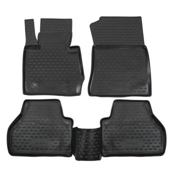   EgriAuto Prémiové 3D gumové autokoberce s upevněním Bmw X3 F25 2010-2014 2014-2018