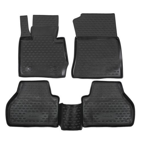 EgriAuto Prémiové 3D gumové autokoberce s upevněním Bmw X3 F25 2010-2014 2014-2018