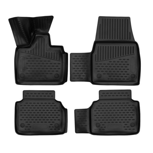 EgriAuto Prémiové 3D gumové autokoberce s upevněním Bmw I3 2014- 4 ks