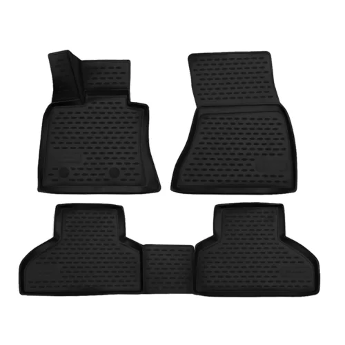 EgriAuto 3D prémiové gumové koberce s patentkami Ford X5 F15 2013-2017 4 ks