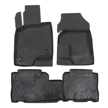   EgriAuto Prémiové 3D gumové autokoberce s upevněním Chevrolet Captiva 2006-2018