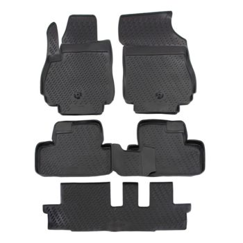   EgriAuto Prémiové 3D gumové autokoberce s upevněním Chevrolet Orlando 2011-2018 5 ks