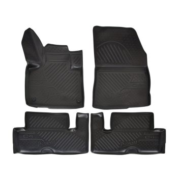   EgriAuto Prémiové 3D gumové autokoberce s upevněním CITROEN C4 Picasso 2014-2019
