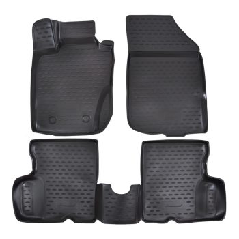   EgriAuto Prémiové 3D gumové autokoberce s upevněním Dacia Duster 4WD 2011-2015