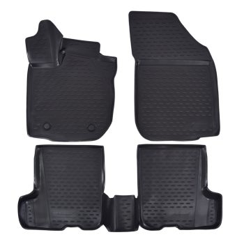   EgriAuto Prémiové 3D gumové autokoberce s upevněním Dacia Sandero 2012-2020