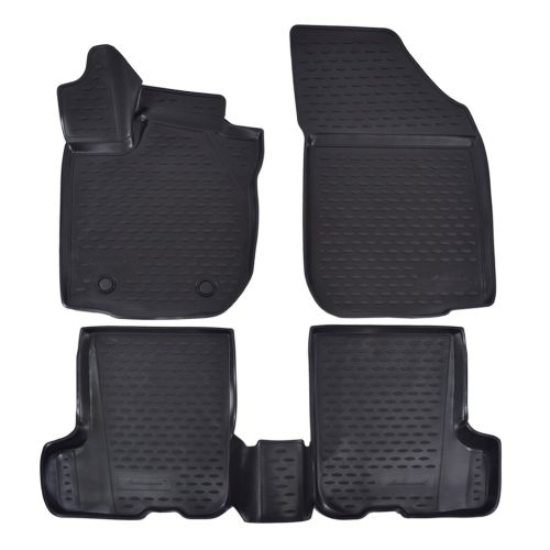 EgriAuto Prémiové 3D gumové autokoberce s upevněním Dacia Sandero 2012-2020