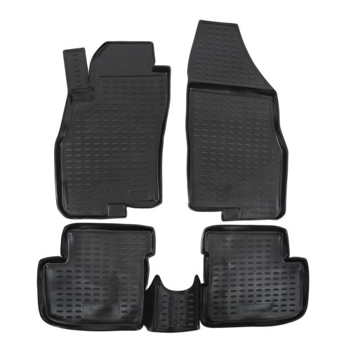 EgriAuto Prémiové 3D gumové autokoberce s upevněním FIAT Grande Punto 5D 2005-