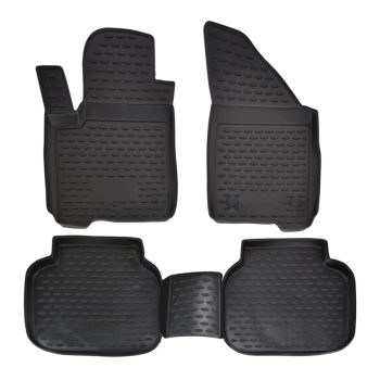   EgriAuto Prémiové 3D gumové autokoberce s upevněním Dodge Freemont/Dodge Journey 2011-2018