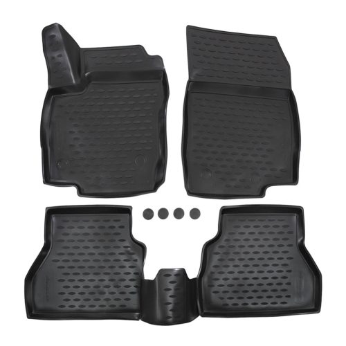 EgriAuto Prémiové 3D gumové autokoberce s upevněním FORD B-max 2012-2017 Hatchback