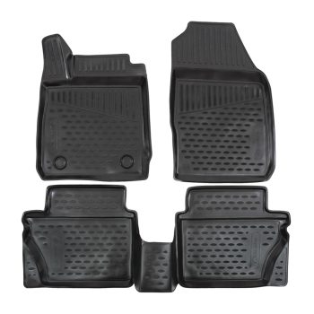   EgriAuto Prémiové 3D gumové autokoberce s upevněním FORD Fiesta 2011-2015 2015-