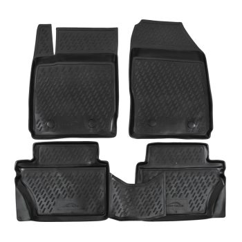   EgriAuto Prémiové 3D gumové autokoberce s upevněním FORD Fiesta 2008-2011