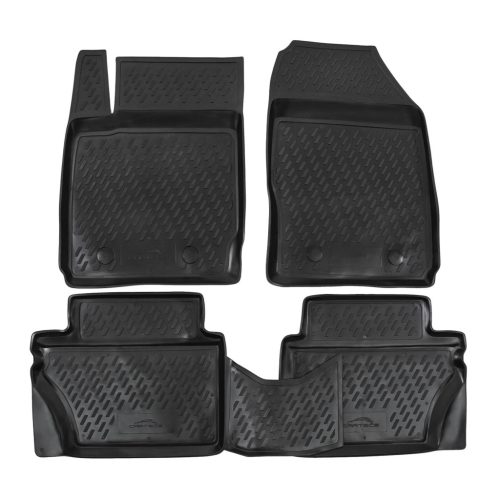 EgriAuto Prémiové 3D gumové autokoberce s upevněním FORD Fiesta 2008-2011