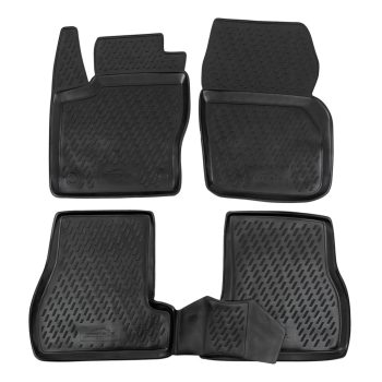   EgriAuto Prémiové 3D gumové autokoberce s upevněním FORD Focus III 2011-2015
