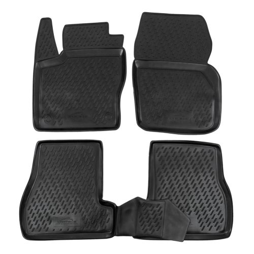 EgriAuto Prémiové 3D gumové autokoberce s upevněním FORD Focus III 2011-2015