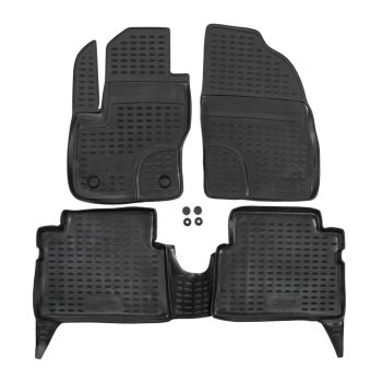   EgriAuto Prémiové 3D gumové autokoberce s upevněním FORD Kuga 2008-2012