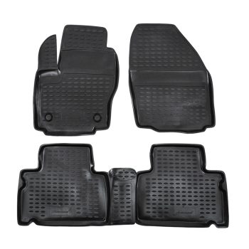   EgriAuto Prémiové 3D gumové autokoberce s upevněním FORD S-MAX 2006-2015