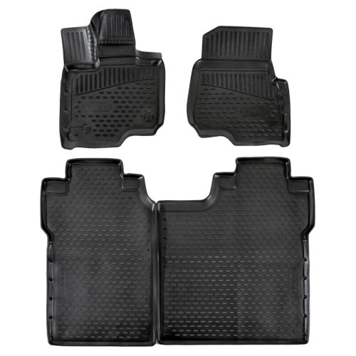 EgriAuto Prémiové 3D gumové autokoberce s upevněním FORD F-150 2015-2020 Sercrew