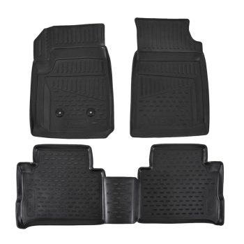   EgriAuto Prémiové 3D gumové autokoberce s upevněním GMC Canyon 2012-2018