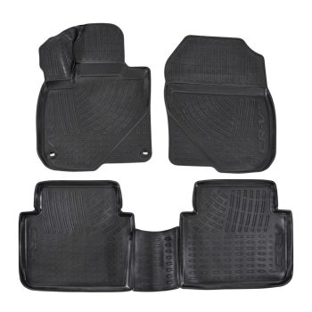   EgriAuto Prémiové 3D gumové autokoberce s upevněním HONDA CR-V 2018-2022