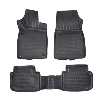   EgriAuto Prémiové 3D gumové autokoberce s upevněním HONDA Civic/Liftback 2. generace s USB portem 2022-
