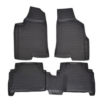   EgriAuto Prémiové 3D gumové autokoberce s upevněním Humer H3 2005-2010