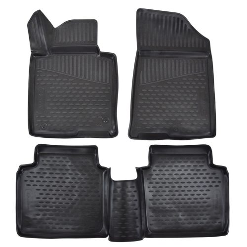 EgriAuto Prémiové 3D gumové autokoberce s upevněním HYUNDAI Sonata 2017-