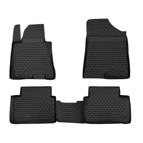 EgriAuto Prémiové 3D gumové autokoberce s upevněním i30 2012-2017