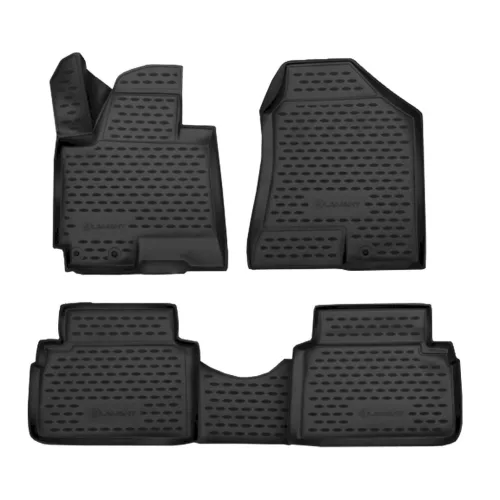 EgriAuto 3D prémiové gumové koberce s patentkami ix35 2010-