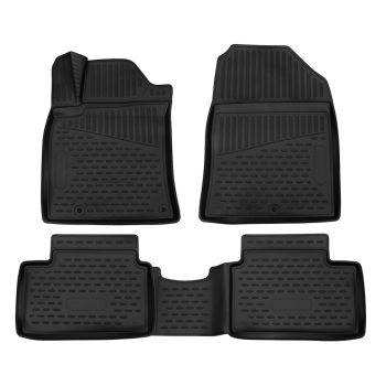   EgriAuto Prémiové 3D gumové autokoberce s upevněním HYUNDAI i30 2019- 4 ks