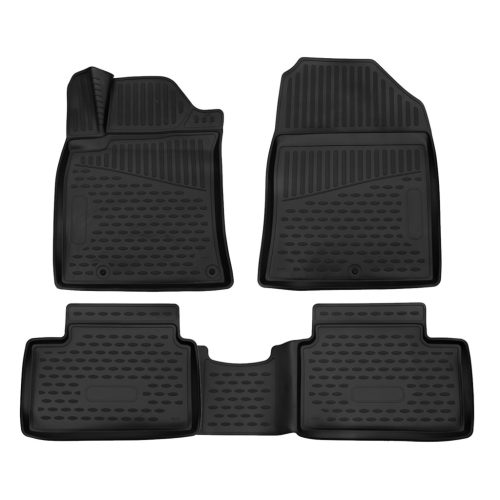 EgriAuto Prémiové 3D gumové autokoberce s upevněním HYUNDAI i30 2019- 4 ks