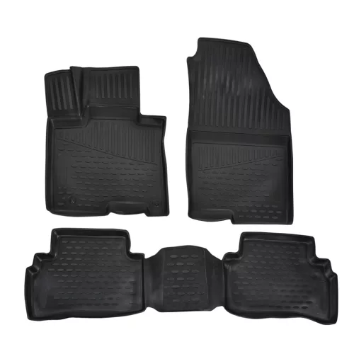 EgriAuto 3D prémiové gumové koberce s patentkami Hyundai Tucson Tle 2020- 3 ks