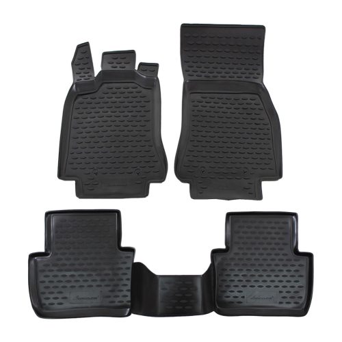 EgriAuto Prémiové 3D gumové autokoberce s upevněním XF 2007-2015