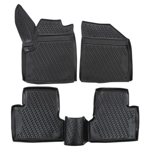 EgriAuto Prémiové 3D gumové autokoberce s upevněním Cherokee 2014-2017