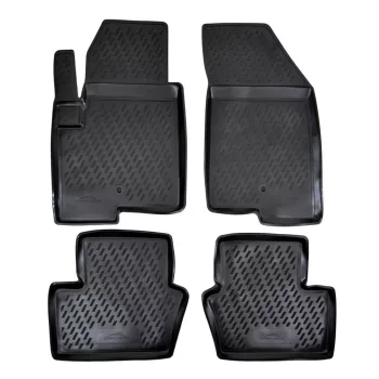   EgriAuto 3D prémiové gumové koberce s patentkami Jeep Compass 2009-2017