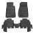 EgriAuto Prémiové 3D gumové autokoberce s upevněním Wrangler 4 Doors 2007-2018