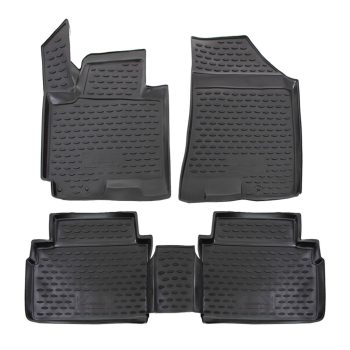   EgriAuto Prémiové 3D gumové autokoberce s upevněním Kia Sportage 2010-2016