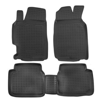   EgriAuto Prémiové 3D gumové autokoberce s upevněním Mazda 6 2002-2012 (Barva: béžová)