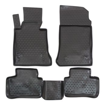   EgriAuto Prémiové 3D gumové autokoberce s upevněním MERCEDES-Benz GLK-Class X204 2008-