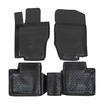   EgriAuto Prémiové 3D gumové autokoberce s upevněním MERCEDES-Benz M-Class W164 2006-2012