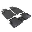 EgriAuto Prémiové 3D gumové autokoberce s upevněním NISSAN Qashqai J10 2007-2014