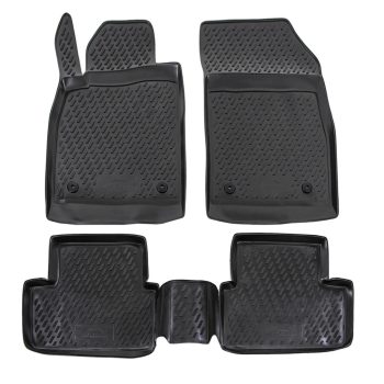   EgriAuto Prémiové 3D gumové autokoberce s upevněním OPEL Astra J 2009-2015