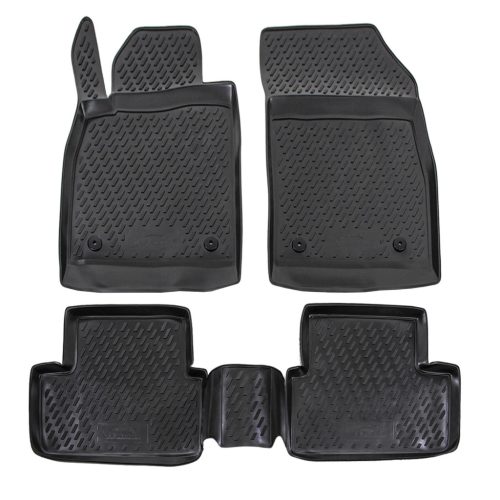 EgriAuto Prémiové 3D gumové autokoberce s upevněním OPEL Astra J 2009-2015