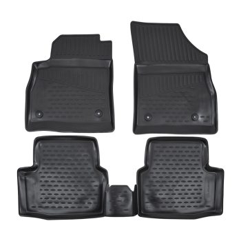   EgriAuto Prémiové 3D gumové autokoberce s upevněním OPEL Astra K 2015-2021 Hatchback