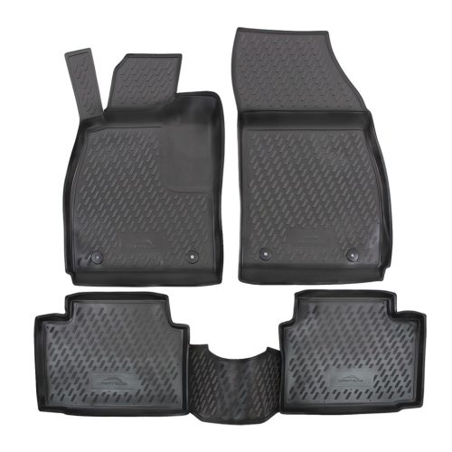 EgriAuto Prémiové 3D gumové autokoberce s upevněním OPEL Insignia 2008-2016