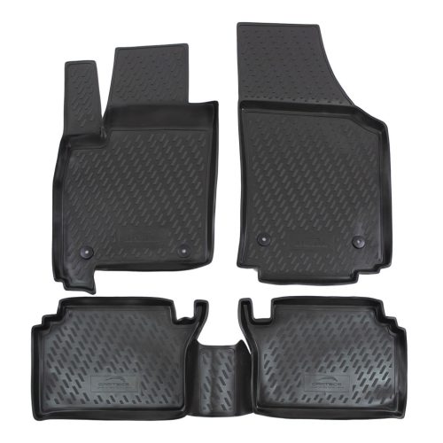 EgriAuto Prémiové 3D gumové autokoberce s upevněním OPEL Meriva 2002-2010