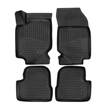   EgriAuto Prémiové 3D gumové autokoberce s upevněním OPEL Corsa F 2019- Hatchback 4 ks