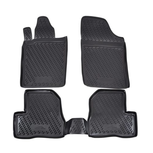 EgriAuto Prémiové 3D gumové autokoberce s upevněním PEUGEOT 206 1998-2009