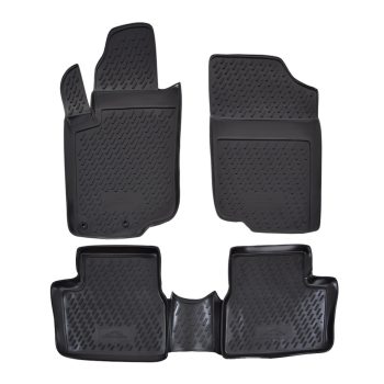   EgriAuto Prémiové 3D gumové autokoberce s upevněním PEUGEOT 207 2006-2012
