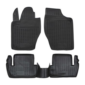   EgriAuto Prémiové 3D gumové autokoberce s upevněním PEUGEOT 307 2001-2008